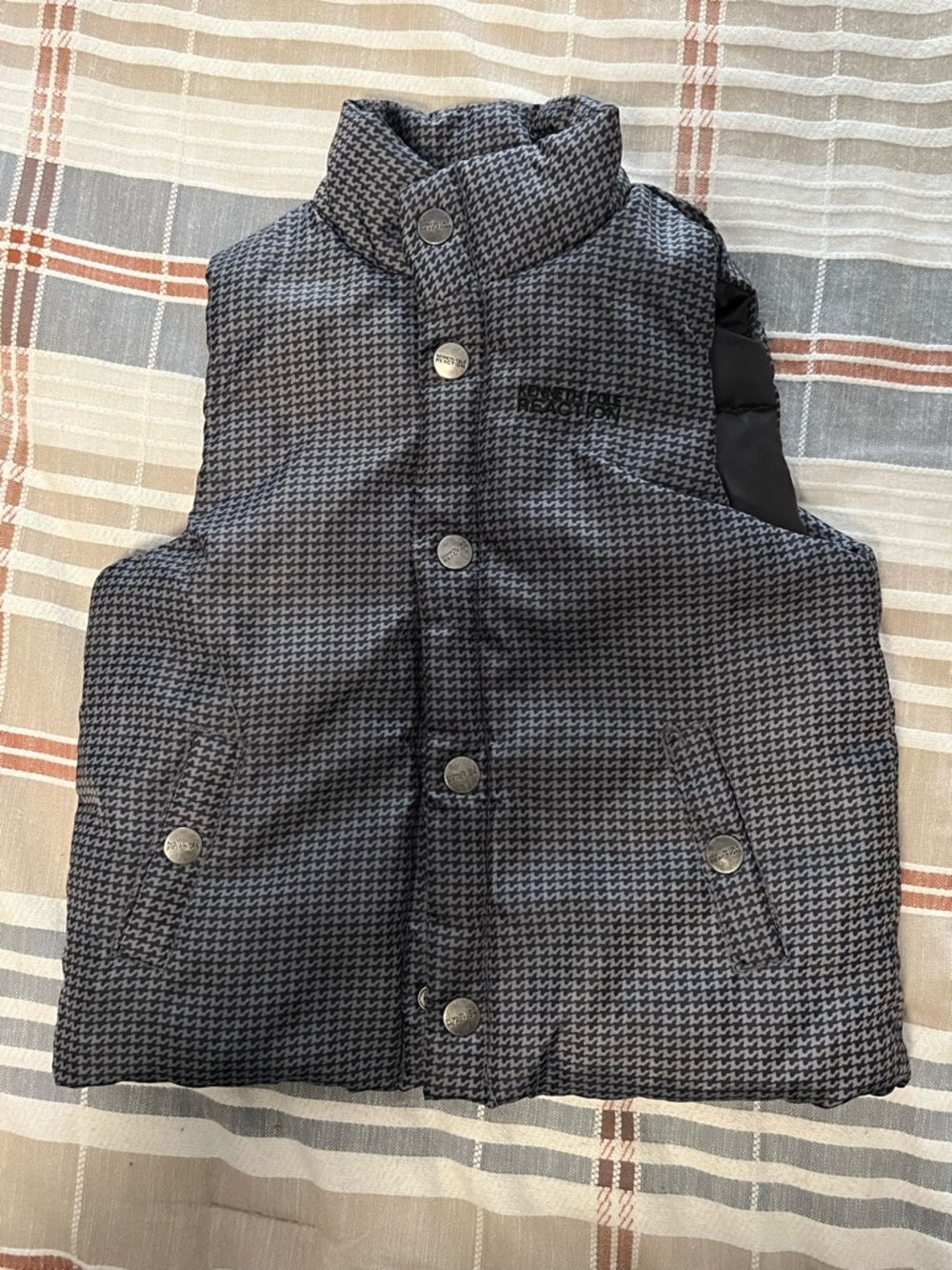 Kenneth Cole Reaction Toddler Boys Puffier Vest Size 24months Gray Lightweight